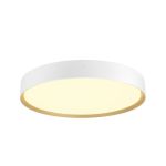 SLV Decona 42 Plafondlamp Aluminium Wit Rond 23W 2730lm - 930-940 CCT | IP44 - Beste Kleurweergave - Dimbaar 