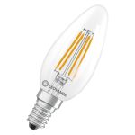 Ledvance Classic LED E14 Kaars Filament Helder 3.4W 470lm - 827 Zeer Warm Wit | Vervangt 40W