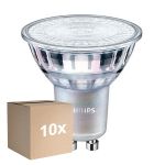Voordeelpak 10x Philips MASTER Value LED Spot GU10 PAR16 3.7W 365lm 60D - 930 Warm Wit | Beste Kleurweergave - Dimbaar - Vervangt 50W