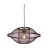 Good&Mojo Hanglamp Maui Bamboe Burgundy S | Geschikt voor 1x E27 