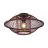 Good&Mojo Plafondlamp Maui Bamboe Burgundy S | Geschikt voor 1x E27 