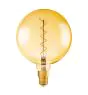 Osram Vintage 1906 LED E27 Globe Filament Goud 200mm 5W 300lm - 820 Zeer Warm Wit | Dimbaar - Vervangt 40W