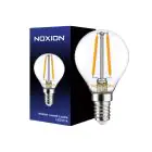 Noxion Lucent Lustre LED E14 Kogel Filament Helder 2.5W 250lm – Dimbaar - Vervangt 25W
