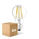 Voordeelpak 4x Ledvance Classic LED E27 Peer Filament Helder 11W 1521lm - 827 Zeer Warm Wit | Dimbaar - Vervangt 100W