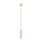 Eglo Hanglamp Caminia Staal Geschuurd 4.7W 345lm - 830 Warm Wit | IP20 - Incl. 1x GU10